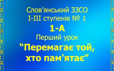 «Перемагає той, хто пам’ятає»