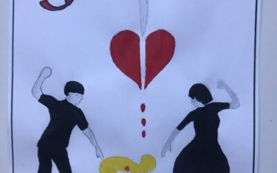 Представляємо роботу Кузнецова  Всеволода (6-б)  на конкурс  малюнків «STOP насильству»  у межах Всеукраїнської акції «16 днів проти насильства».  Організатор конкурсу Донецький ОЦТК