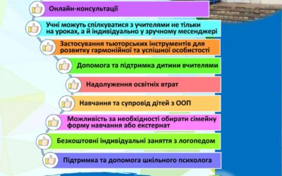 Слов’янський ЗЗСО І-ІІІ ступенів № 1 запрошує на дистанційну форму навчання  школярів 1-11 класів