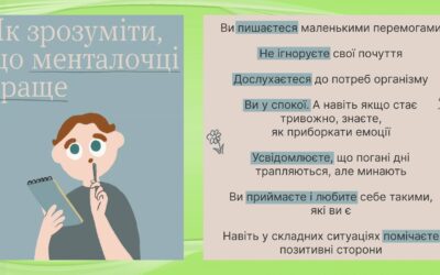 Практичне заняття “Дзинь-дзинь, дзвонить твое ментальне здоров’я”