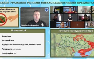 23 % території України потенційно забруднено мінами й нерозірваними снарядами.