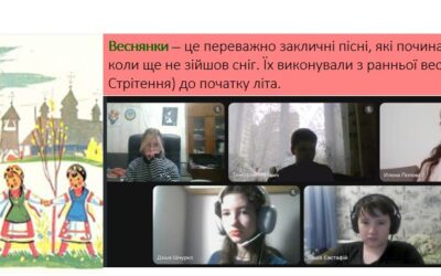 На минулому тижні уроки мистецтва у 6 класах були присвячені Дню рідної мови!