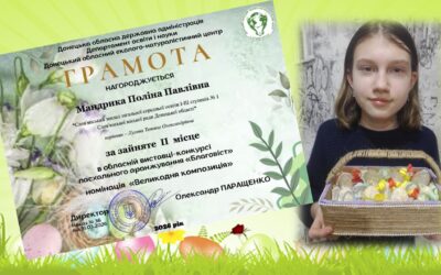 Великодня магія: наші учениці — серед кращих в області!