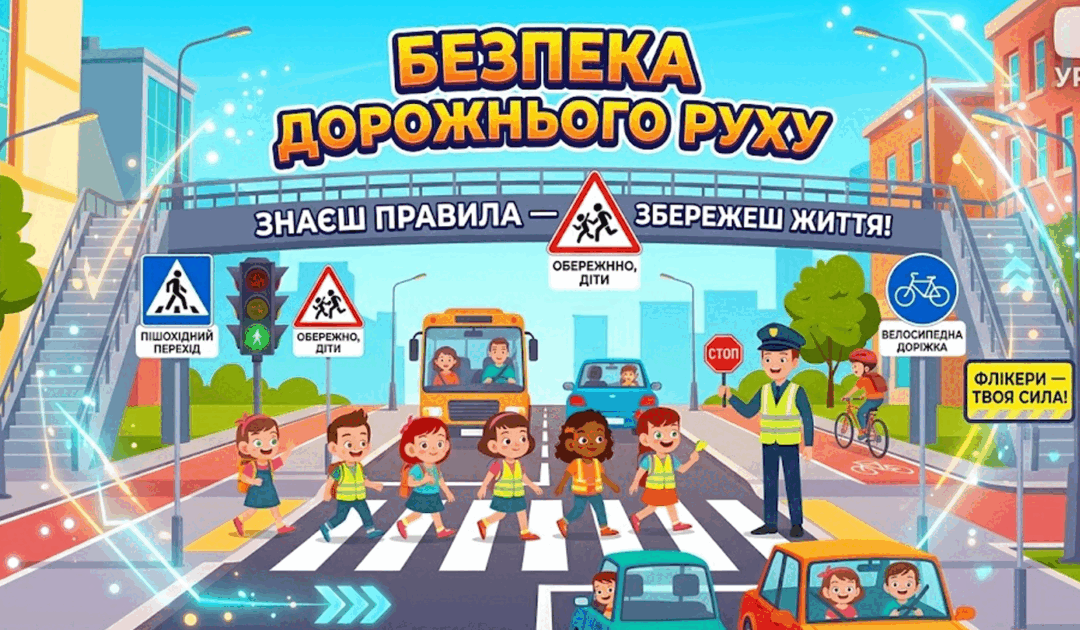 Безпечна країна: уроки безпеки дорожнього руху для 7-9 класів
